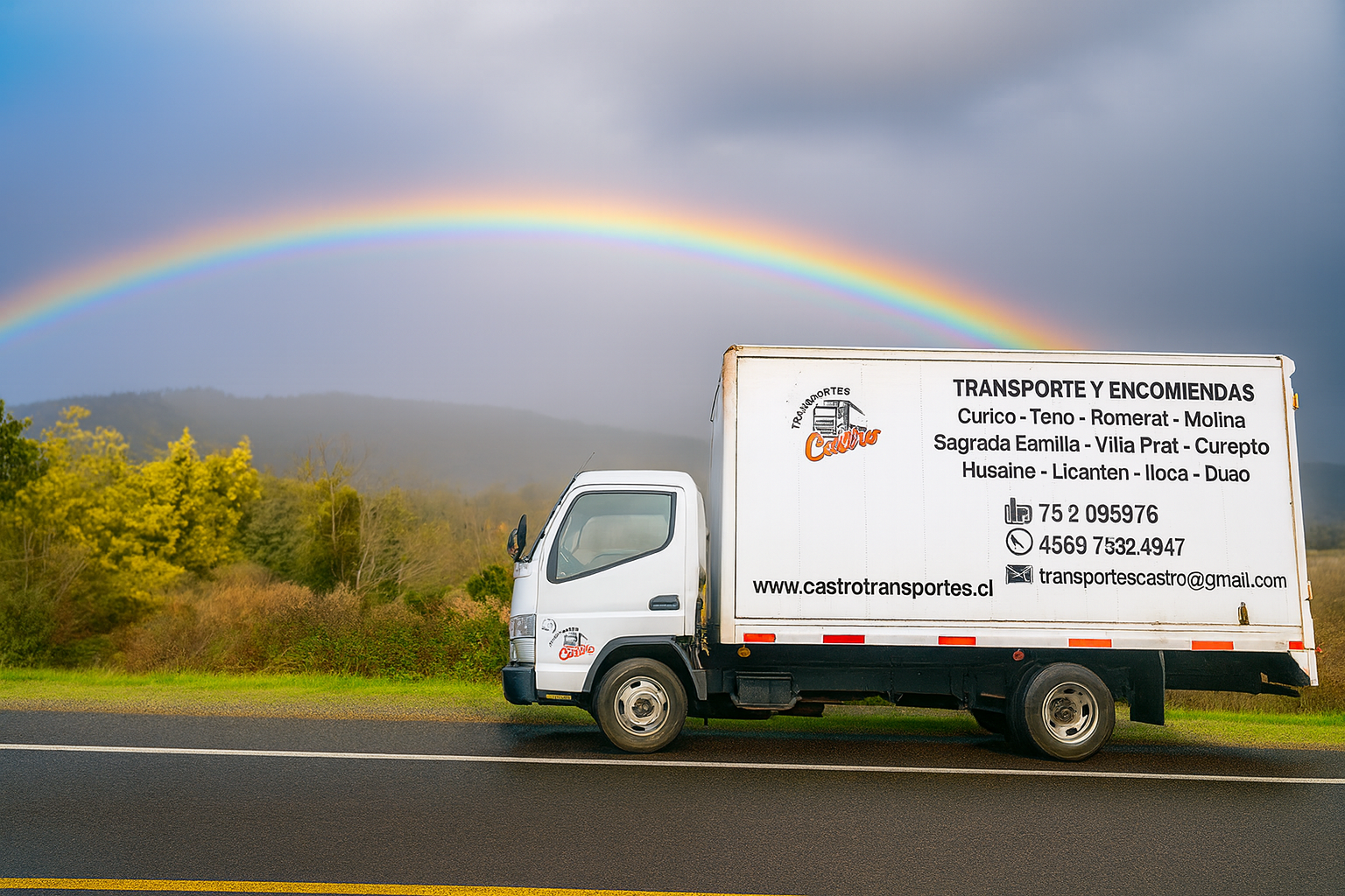 Flota y operaciones de Transportes Castro